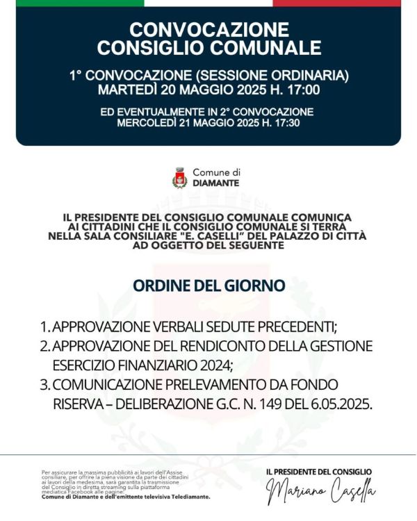 CONVOCAZIONE-CONSIGLIO-COMUNALE-comune-di-diamante-819x1024